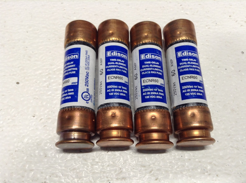 NEU 4er-Pack Edison ECNR60 Zeitverzögerungselement Sicherung