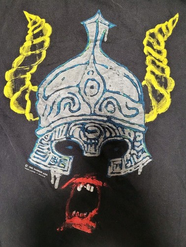 Vintage 1990 WARRIOR SOUL TOUR New York City T- Shirt M RARE🔥 - Picture 2 of 9