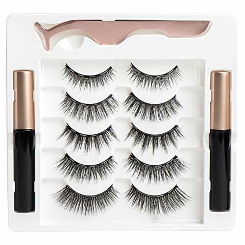 Galashy Magnetische Wimpern mit Eyeliner Kit - 5 Paar Wiederverwendbare Falsche... - Bild 8 von 8