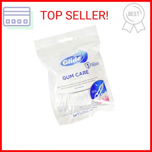 Glide Pro-Health Advanced Floss Picks 30 Ea,30 Count (Pack of 2) - 第 1/2 張圖片