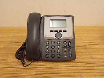 Cisco Linksys SPA922 SIP VoIP Telefon PoE 1-line IP Phone with 2-port Switch 