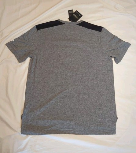 Men's Fanatics Grey Los Angeles Kings New Primary Logo T-Shirt - Picture 8 of 10