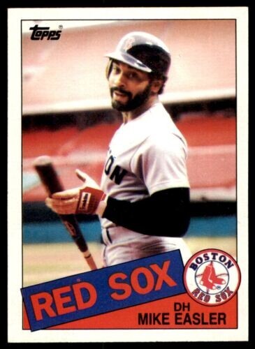 1985 Topps #686 Mike Easler Designated Hitter Boston Red Sox FREE ship - Picture 1 of 1