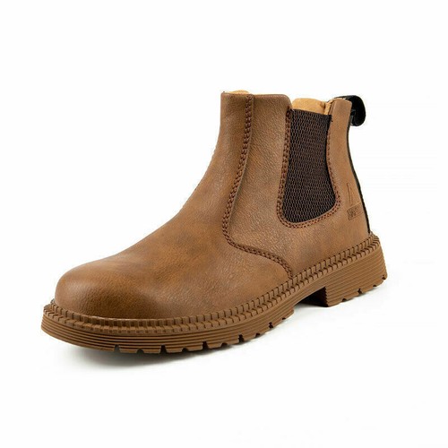 Zapatos de seguridad Chelsea botas zapatos de trabajo/S3 gorra de acero impermeable 36-480 - Imagen 3 de 4