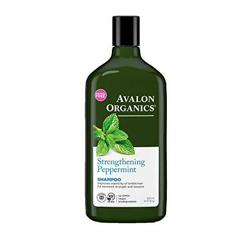 Avalon Organics Strengthening Peppermint Shampoo, 11 oz. (Pack  Assorted Sizes 