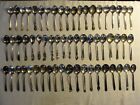 60 Vintage Craft Grade Silver Plate Sugar Spoons Lot *220