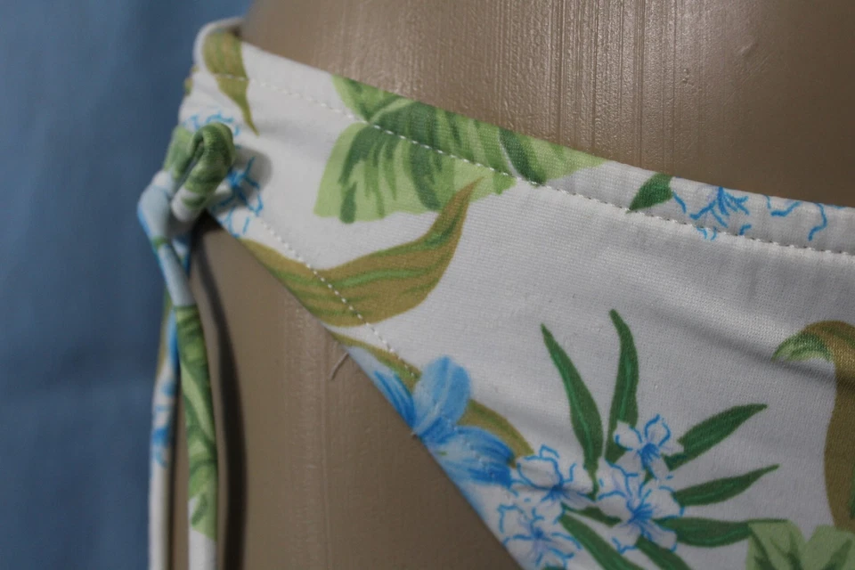 NUEVO 4 Lote Pantalones de Bikini Marrón Rosa Verde Azul Negro Blanco M Ver Medidas* Foto 3 de 4