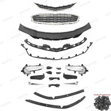 For Malibu 2016-18 Grilles/Bumper Support Bra...