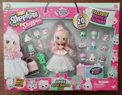 Shopkins Shoppies Bridie Fashion Spree Super Shopper Pack NEW VHTF MISB - Picture 1 of 2