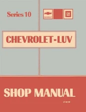 1980 Chevy Truck Luv Shop Service Repair Manual