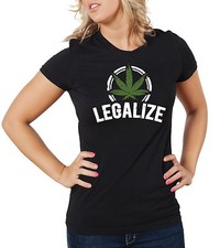 Legalize Weed Fashion T-shirt Cannabis Shirts Marijuana