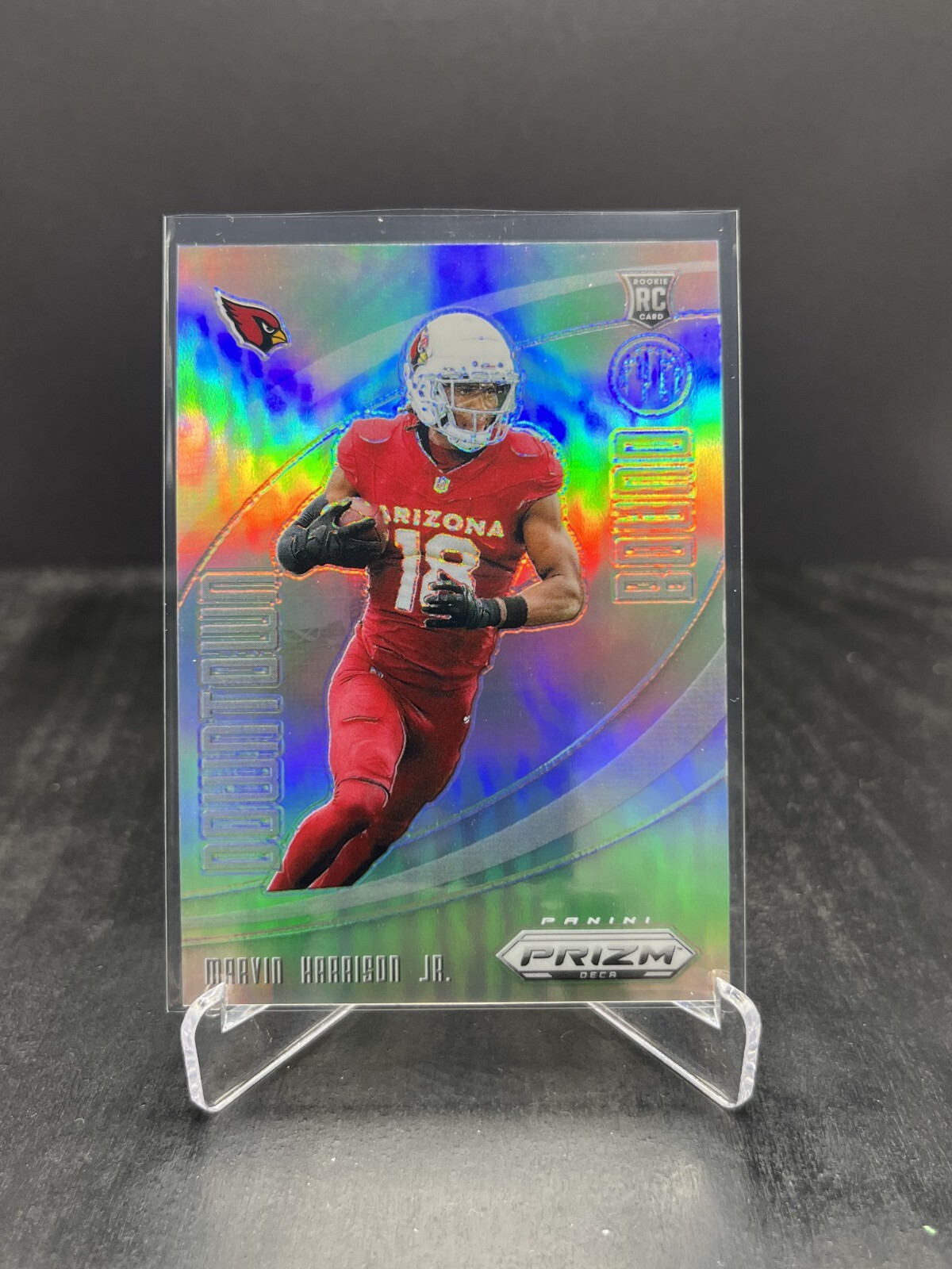 2024 Panini Prizm Deca Marvin Harrison Jr. RC Rookie Downtown Bound Silver #5