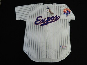 expos pinstripe jersey