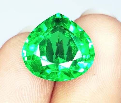 Certified Natural Tsavorite Garnet Loose Gemstone Pear Shape Garnet gem 10.07 Ct - Picture 10 of 10
