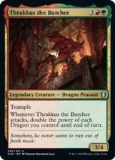 x4 Thrakkus the Butcher U MTG Commander Legends: Battle for Baldur's Gate M/NM, 