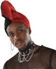 Mohawk Red Costume Wigs & Facial Hair