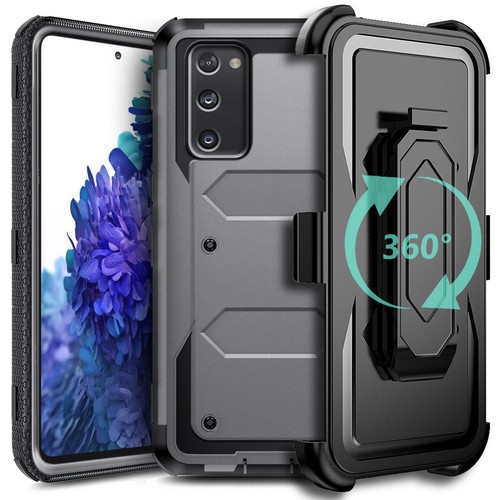 For Samsung Galaxy S20 FE 5G Shockproof Rugged Case Cover With Belt Clip Holster - Picture 24 of 90