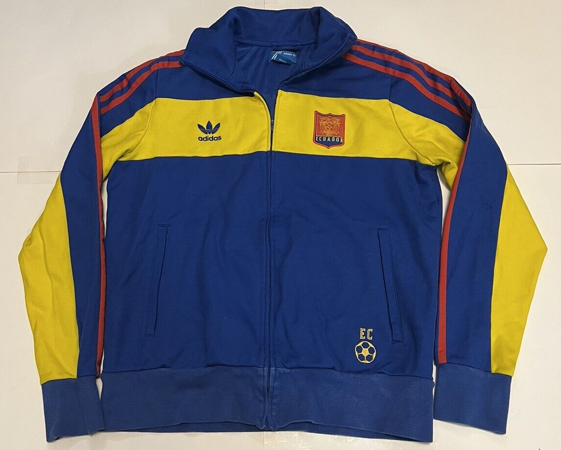 Vintage Adidas Originals Ecuador Zip Jacket Tracksuit World Vintage Adidas Originals Ecuador Zip Jacket Tracksuit World