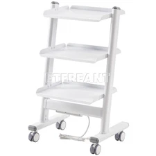3layer Medical Tool Cart Mobile Instrument Cart Dental Trolley Cart Power Supply