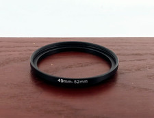 MINT 49-52 Metal Step Up Adapter Ring 49mm Lens to 52mm Filter Converter JP