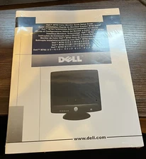 NEW Dell M782 Color Monitor Quick Set Up Guide BH59-00088P Multi Lingual