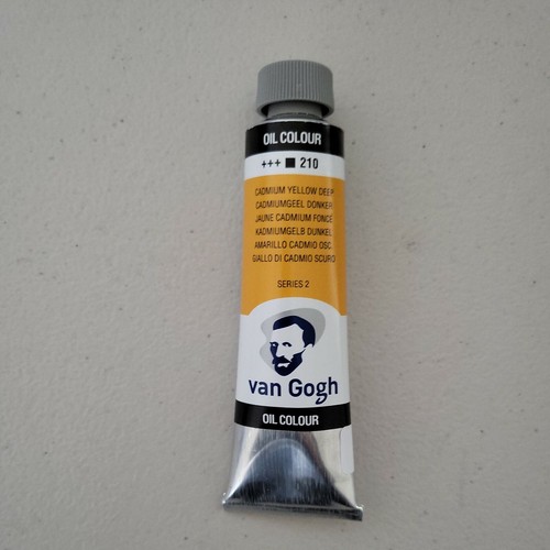 Van Gogh Oil Color Paint, 40 ML, Cadmium Yellow Deep 210 Tube Gloss Dutch  Made | eBay