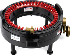 express King Size Knitting Machine, 46 Needles Circle Knit Loom Machine with Row