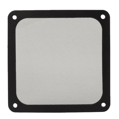 (Black) 5pcs 140mm Fan Dust Filter Mesh Magnetic Frame Nylon Chassis - Picture 4 of 24