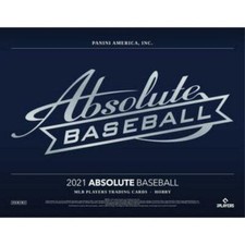 2021 Panini Absolute Baseball Cards - Base, Parallels, Inserts