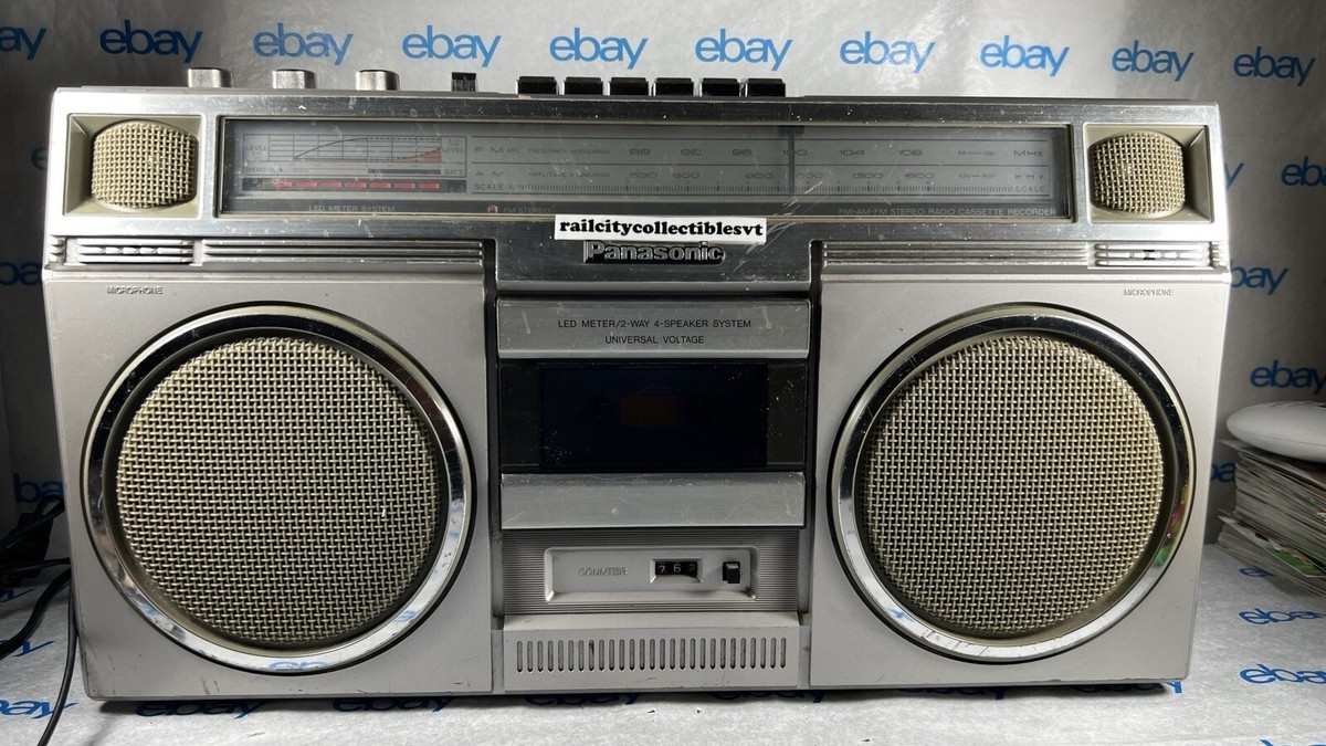 Panasonic Rx-5030 Model Vintage 80s Boombox Am/fm Radio