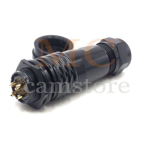 WEIPU SA20 Connector,4pins LED Power Signal Industrial Equipment Plug Socket 25A - Picture 6 of 7