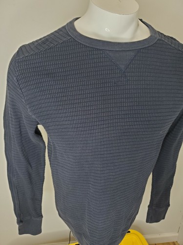 DIESEL INDUSTRY Men’s Waffle Shirt Sweatshirt - Picture 4 of 12