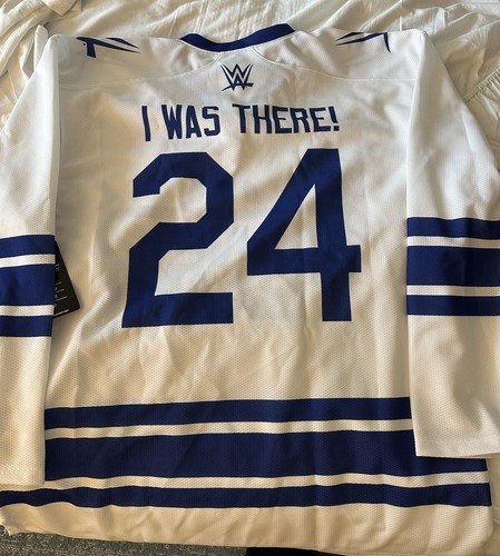 WWE MONEY IN THE BANK I WAS THERE 2024 HOCKEY JERSEY TIFFANY STRATTON SHIRT RARE - Picture 6 of 7
