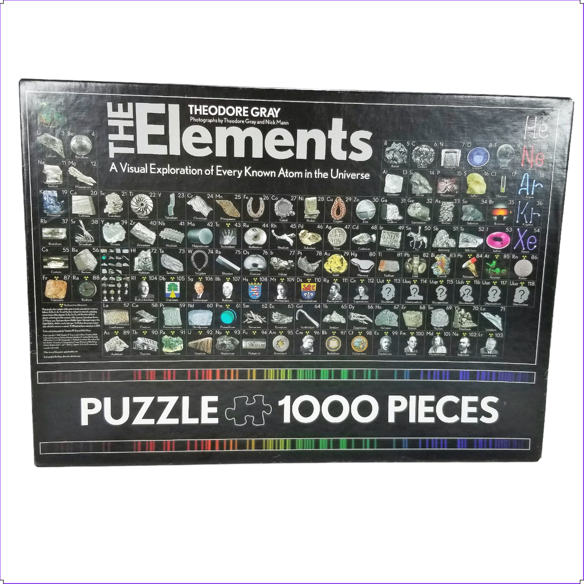 Theodore Gray The Elements Puzzle 34 x16 Every Atom in the
