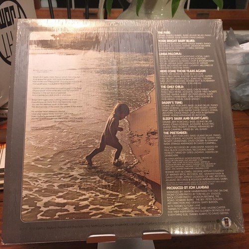JACKSON BROWNE LP The Pretender ELEKTRA 7E-1079 NM/EX SHRINK HYPE sticker Orig - Picture 3 of 3
