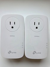 TP-Link AV2000 Powerline Ethernet Adapter TL-PA9020P KIT 2 UNITS  FREE SHIP 