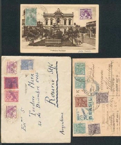 BRAZIL LOT 9 COVERS 4 CENSORED 3 REGISTERED and others SEE SCAN  FVF - Image 4 of 4