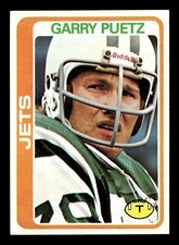 Garry Puetz 1978 Topps #422 New York Jets Ex-Mt