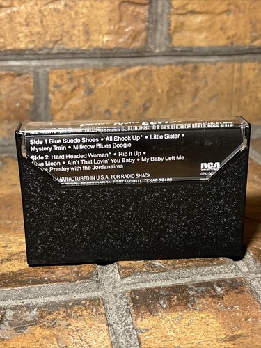 SAVAGE YOUNG ELVIS! ✅ Cassette Radio Shack Exclusive Elvis Presley Realistic RCA - Picture 3 of 9