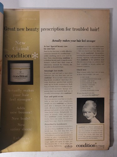 McCall's Magazine April 1963 Vintage MCM Ads, Recipes, Fashion, Prince Ranier - Picture 11 of 11