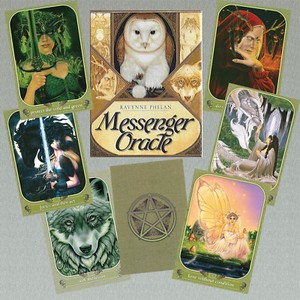 MESSENGER-ORACLE-ANCIENT-NATURE-MAGIC-Ravynne-Phelan-50-Cards-76-page-Guidebook