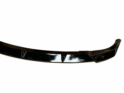 Glossy Black Front Bumper Lip Spoiler – 3-Piece – Fits Jeep Grand Cherokee 2014-2021