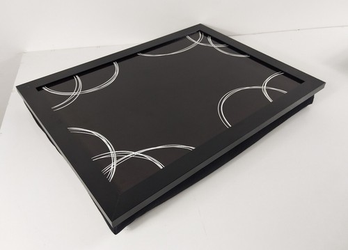 TV Dinner Bean Bag Lap Tray Stable Table MultipleDesign - Picture 21 of 29