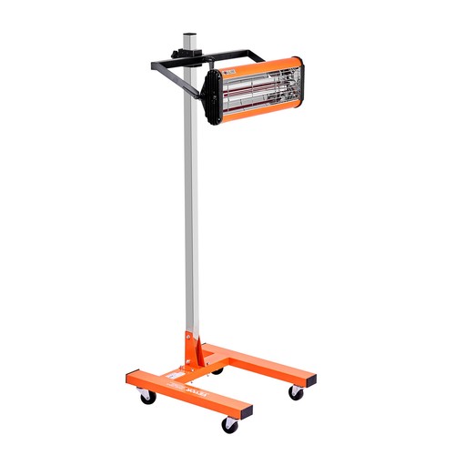 VEVOR Lacktrockner Strahler Halterung Heizstrahler Infrarot Lampe Auto 1500W - Bild 10 von 12