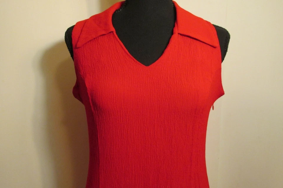 Blazer y Maxi Vestido STUDIO I 2 piezas Talla 12 Rojo Mangas Cortas DE COLECCIÓN AÑOS 90 Foto 3 de 4