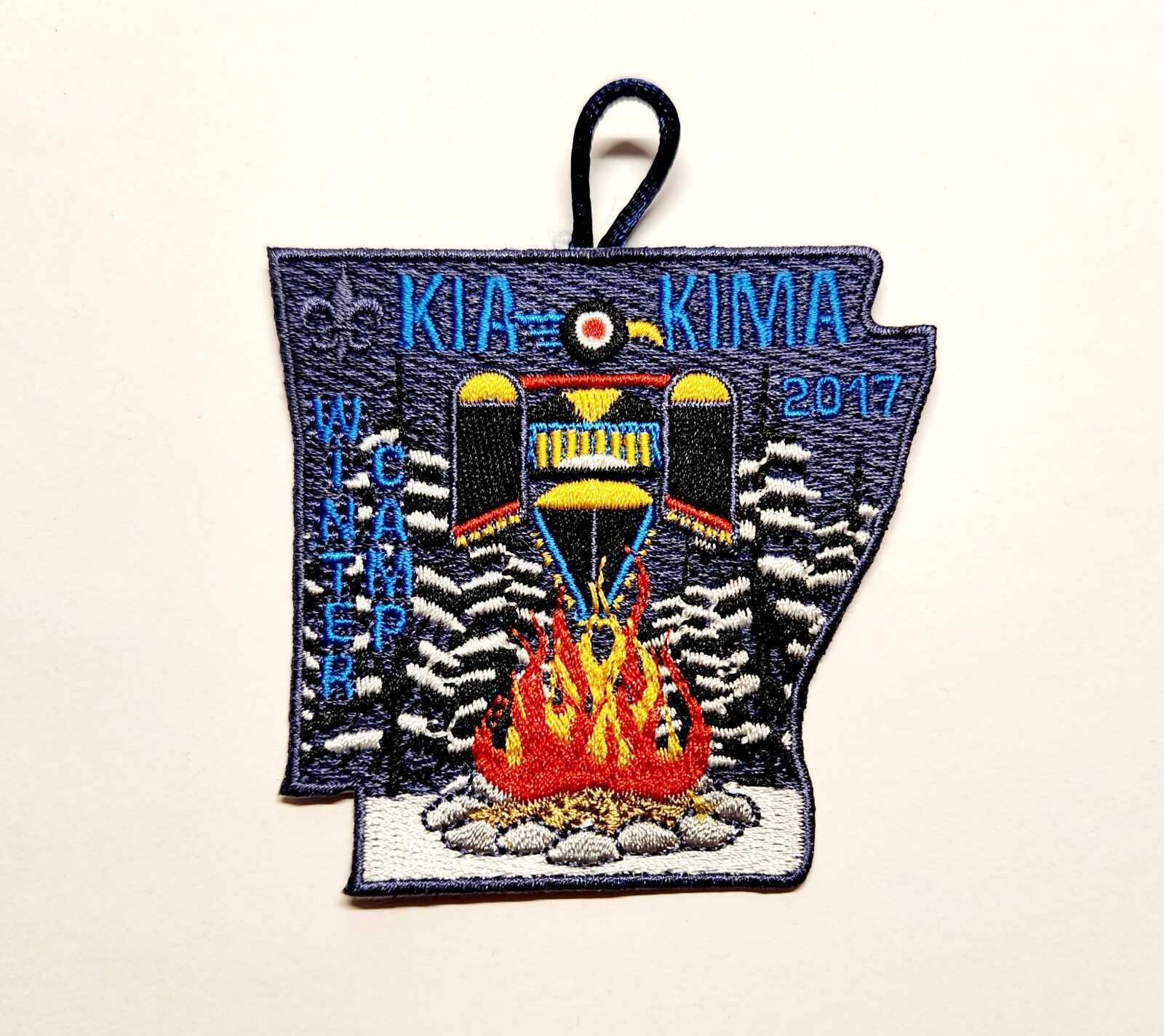 Kia Kima Scout Reservation 2011 Winter Camp Patch Chickasaw Council Boy