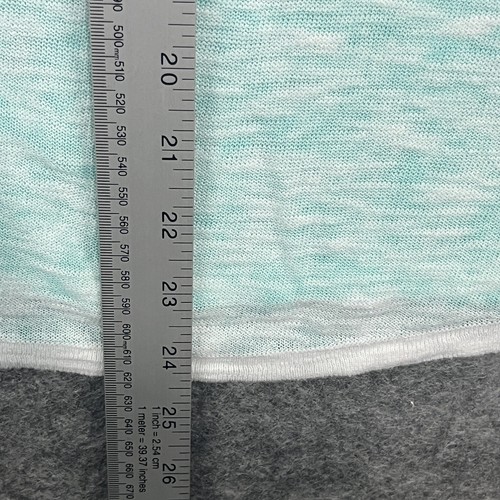 Chicos Womens Top Size 3 XL Green Knit Cotton Lightweight - Picture 6 of 10
