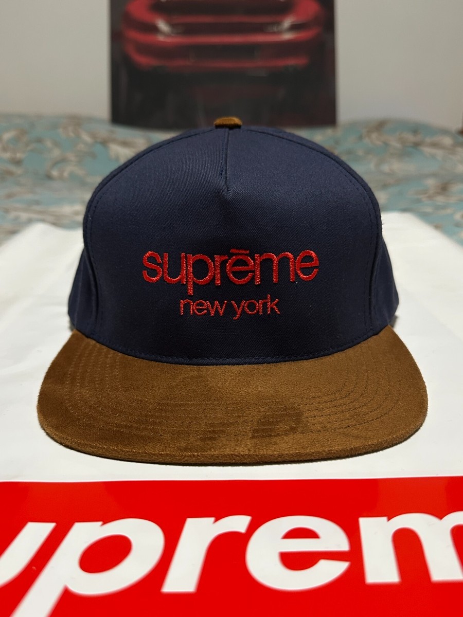 帽子 SUPREME BORDER PATROL 5PANEL NAVY Supreme Authorized Mesh Back 5-Panel Navy Blue Trucker Hat