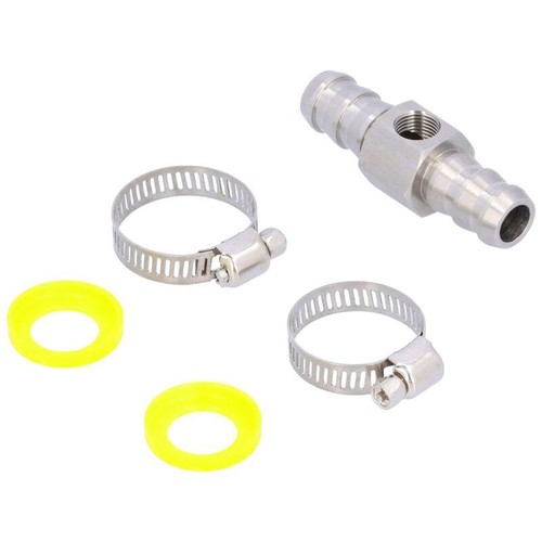 Fuel Line TFitting Adapter for 1/827 NPT Port Pressure Gauge Sensor