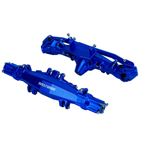 BeaxTurbo CNC Alu7075 Front&Rear Axle Housing Kit Tie Rod For Losi Mini LMT 1/18 - 第 22/25 張圖片